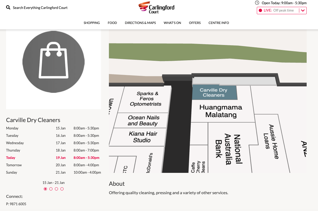 Drycleaning Institute of Australia Drycleaning business for sale Carlingford